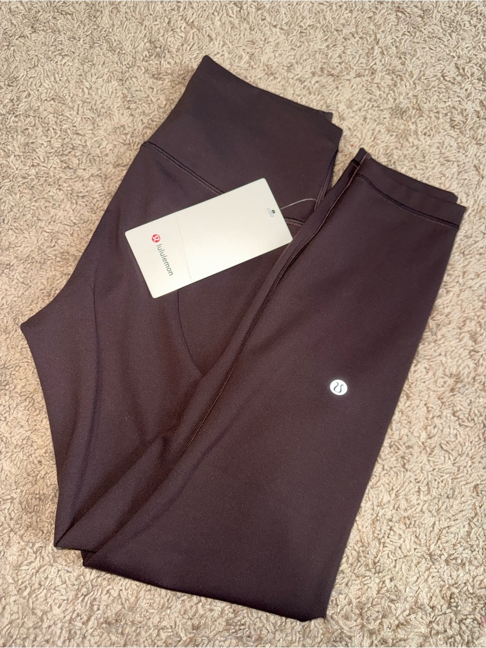 lululemon athletica brown High-Rise Women's Leggings 8